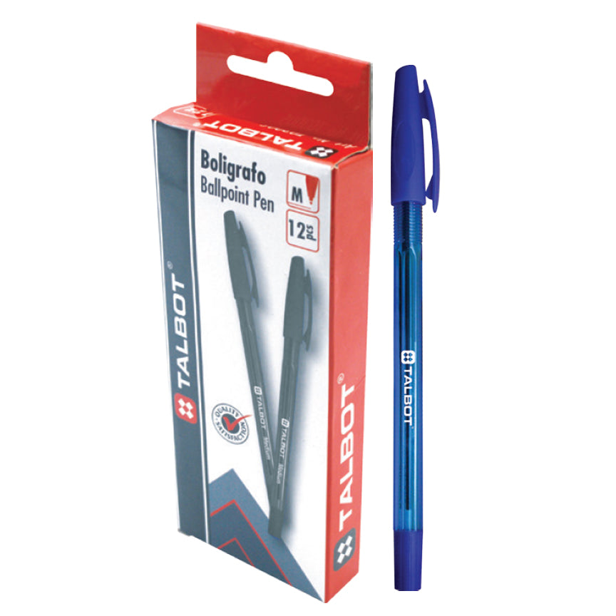 Bolígrafos de una pieza detectables de metal, bolígrafo azul, tinta azul  estándar, con clip de bolsillo y accesorio de cordón, 100 bolígrafos