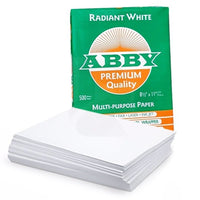 Resma de papel Abby 8½x13 500/1